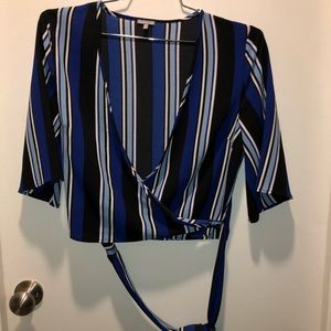 Worn once, Charles Russe crop top